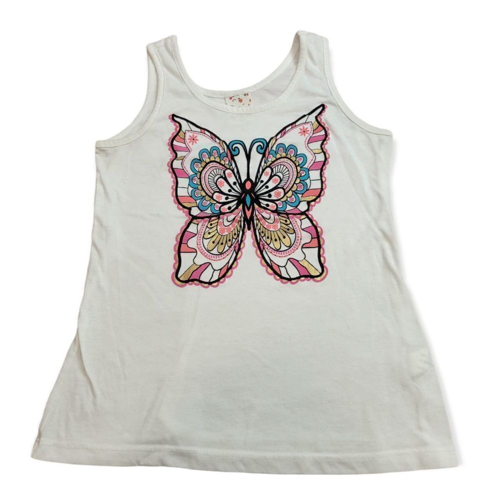 Belle Du Jour butterfly tank top XL